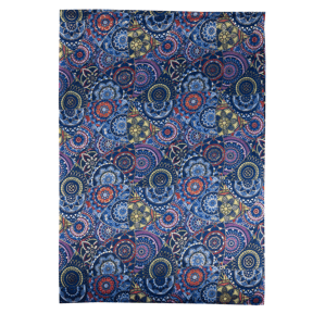 Sciarpa Ornamento Blu