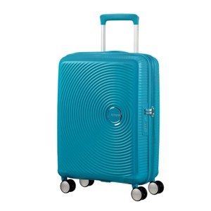 AT Kufr Soundbox Spinner Expander 55/20 Cabin Summer Blue, 40 x 20 x 55 (88472/4497)