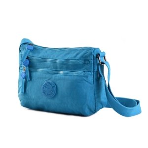BRIGHT Crossbody kapsa Bright so light Tyrkysová, 26 x 7 x 21 (BR18-TKK1562-21TX)