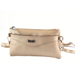 BRIGHT Dámská crossbody kapsa Zlatá, 21 x 2 x 11 (BR18-AA8057-22SYN)