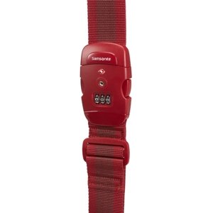 SAMSONITE Pás na kufr s TSA zámkem Red (121313/1726)