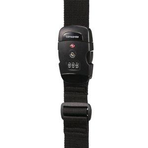 SAMSONITE Pás na kufr s TSA zámkem Black (121313/1041)