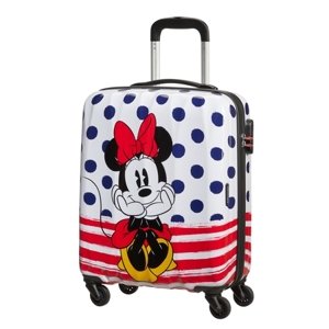AT Kufr dětský Legends Disney Spinner 55/20 Cabin Minnie Blue Dots, 40 x 20 x 55 (92699/9071)