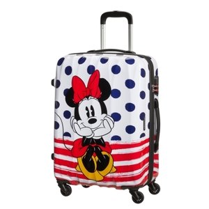 AT Kufr dětský Legends Disney Spinner 65/27 Minnie Blue Dots, 47 x 27 x 65 (64479/9071)