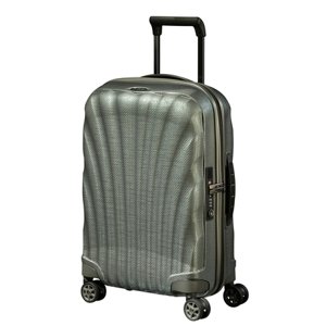 SAMSONITE Kufr C-Lite Spinner Expander USB 55/20 Cabin Metallic Green, 55 x 20 x 40 (134679/1542)