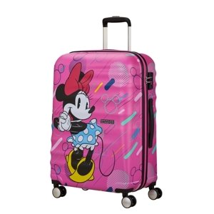 AT Dětský kufr Wavebreaker Disney Spinner 67/26 Minnie Future Pop, 47 x 26 x 67 (85670/9846)