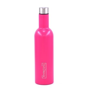 WEDRINK Wine Flask 750 ml Hot Pink (WD-WF-08M)