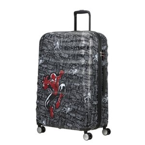 AT Dětský kufr Wavebreaker Disney Spinner 77/29 Spiderman Sketch, 52 x 29 x 77 (85687/A083)