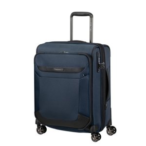 SAMSONITE Kufr PRO-DLX 6 Expander USB 55/20 Cabin Spinner Blue, 40 x 23 x 55 (148135/1090)