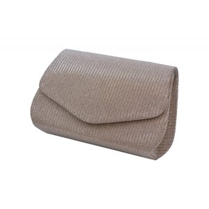 Společenská kabelka/Psaníčko s klopou Šampaň, 18 x 7 x 14 (MN00-HL3363-43TX)