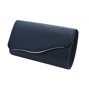 Společenská kabelka/Psaníčko s klopou Černá, 22 x 7 x 14 (MN00-HL3374-09TX)
