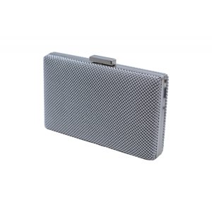 Společenská kabelka Stříbrná, 20 x 5 x 12 (MN00-Z8099-25TX)