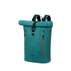 SAMSONITE Batoh na notebook 15,6" Rolltop Coatify Biz Nothern Blue/Orange, 29 x 14 x 44 (151792/A481)