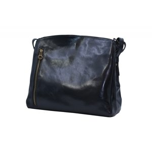 Dámská kožená kabelka Černá, 33 x 11 x 29 (XT00-CR6570-09TAM)