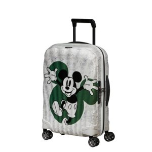 SAMSONITE Kufr C-Lite Disney Spinner Expander USB 55/20 Cabin Hello Mickey Mouse, 55 x 20 x 40 (144379/A463)
