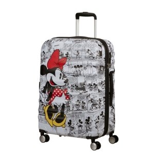 AT Dětský kufr Wavebreaker Disney Spinner 67/26 Minnie Comics White, 47 x 26 x 67 (152581/7484)