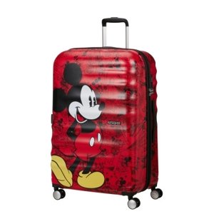 AT Dětský kufr Wavebreaker Disney Spinner 77/29 Mickey Comics Red, 52 x 29 x 77 (152584/6976)