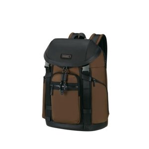 SAMSONITE Batoh na notebook 15,6" M Flap Relyon Brown, 30 x 16 x 48 (153267/1139)
