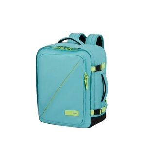 AT Cestovní batoh M Take2Cabin Dusty Turquoise/Lime, 36 x 20 x 45 (149175/A647)