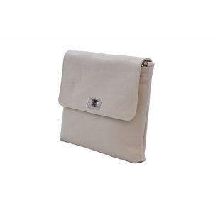Kožená crossbody kapsa Smetanová, 23 x 5 x 24 (XT00-AZX4137-35DOL)