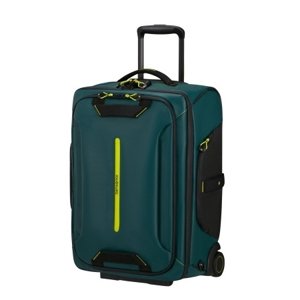 SAMSONITE Cestovní taška na kolečkách/batoh 55/25 Ecodiver Cabin Dark Teal/Lime, 25 x 40 x 55 (140882/A567)