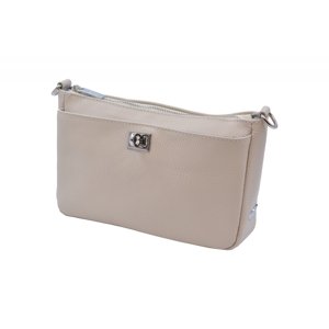 BRIGHT Dámská crossbody kabelka Smetanová, 24 x 8 x 15 (XBR25-LE4151-35DOL)