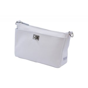 BRIGHT Dámská crossbody kabelka Bílá, 24 x 8 x 15 (XBR25-LE4151-15DOL)