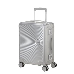 AT Kufr Soundbox Alu Spinner 55/20 Cabin Silver, 40 x 23 x 55 (155707/1776)