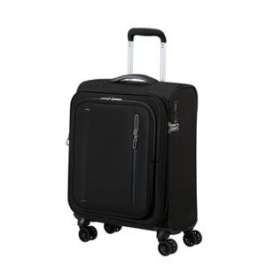 AT Kufr Cloudrider Spinner 55/23 Cabin Expander Jet Black, 40 x 23 x 55 (157365/1465)