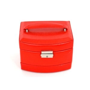 BRIGHT Šperkovnice 3 patra Červená, 17 x 12 x 11 (BR15-AS2781A-00SYN)