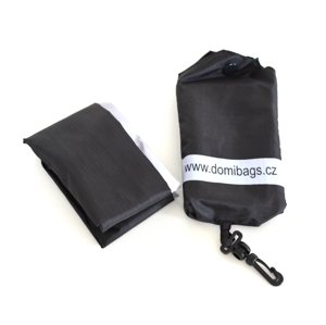 DOMIbags skládací taška látková s pouzdrem černá, 50 x 15 x 39 (BR15-ATP210-09TX)
