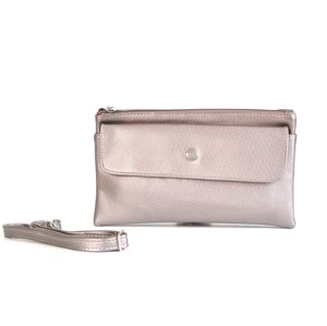 BRIGHT Dámská crossbody kapsa 3v1 Šedá, 26 x 5 x 15 (BR17-A1981-82SYN)