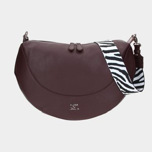 ELEGA by Dana M <![CDATA[Velká gondola Safari burgundy/stříbro]]>