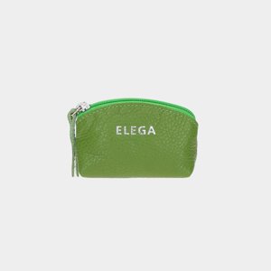 ELEGA <![CDATA[Klíčenka zipová Mobi zelená/stříbro]]>