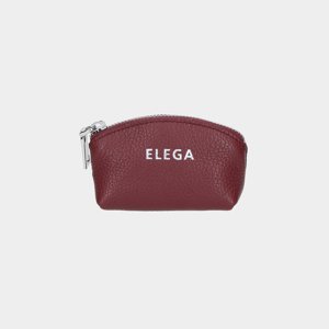 ELEGA Klíčenka zipová Mobi tmavě červená