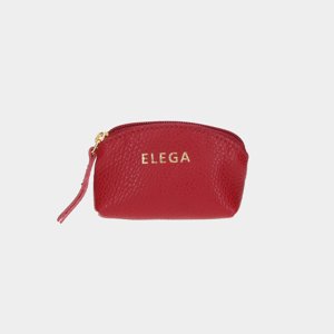 ELEGA Klíčenka zipová Mobi červená/zlato