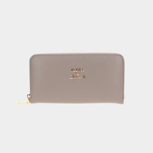 ELEGA by Dana M Velká zipová peněženka Seina taupe/zlato