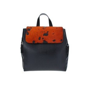 ELEGA <![CDATA[Dámský batoh/crossbody Shirah černé saf./tendr/oranžová chlup]]>