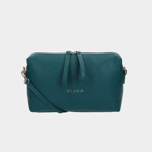 ELEGA <![CDATA[Malé crossbody Hill petrolejová/stříbro]]>