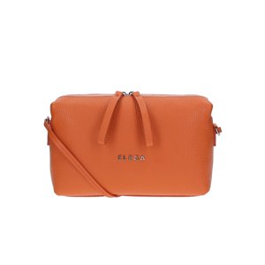ELEGA <![CDATA[Malé crossbody Hill oranžová/stříbro]]>
