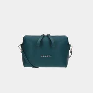 ELEGA <![CDATA[Mini crossbody Hillary petrolejová/stříbro]]>