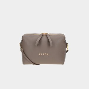 ELEGA <![CDATA[Mini crossbody Hillary taupe/zlato]]>