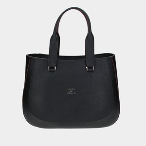 ELEGA by Dana M <![CDATA[Shopper Amphi černá/stříbro]]>
