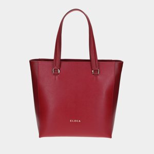 ELEGA <![CDATA[Velká shopper Greisy červená/zlato]]>