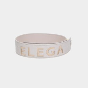 ELEGA <![CDATA[Krátký řemen ELEGA  smetanová/zlato]]>
