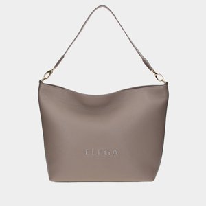 ELEGA <![CDATA[Kabelka na rameno Fancy taupe/zlato]]>
