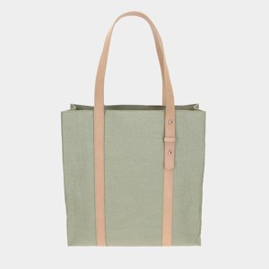 ELEGA,Nosme ELEGA Ananasová shopper  zelená/hovězí kůže