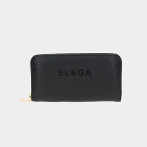 ELEGA <![CDATA[Velká zipová peněženka Fancy černá/zlato]]>