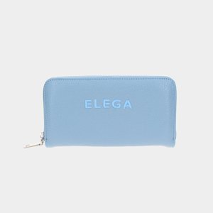 ELEGA <![CDATA[Velká zipová peněženka Fancy sv.modrá/stříbro]]>