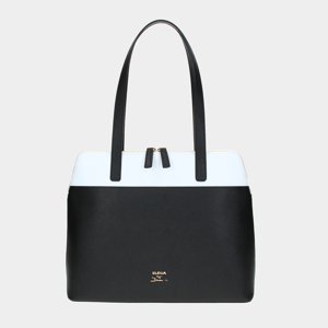 ELEGA by Dana M <![CDATA[Jednoduchá shopper Contrast černá/bílá/zlato]]>
